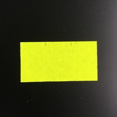 Etiket 3719 fluor geel semi-perm T-slit