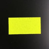 Etiket 3719 fluor geel semi-perm T-slit - thumbnail
