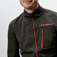 Castelli GO fietsjack groen heren L - thumbnail