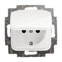 Busch-Jaeger 20 EUK-214 Wandcontactdoos Inzetstuk Reflex SI, Reflex SI Lineair Zuiver wit (RAL 9010), Alpine-wit 1 stuk(s) - thumbnail