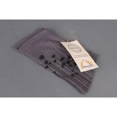 Manchetten Biologisch Katoen met Bloemenprint (Grijs) Manchetten Biologisch Katoen met Bloemenprint (Grijs)