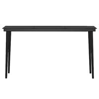 5-delige Tuinset met kussens bruin en zwart - thumbnail