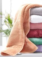 Cawö Cawö Noblesse Uni Handdoek 50x100 Zalm - thumbnail