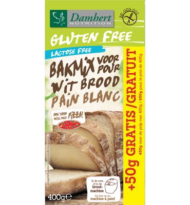 Damhert Bakmix Witbrood 400 gram