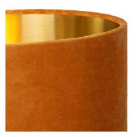 Lucide ESTERAD - Vloerlamp - Ø 34 cm - 1xE27 - Okergeel - thumbnail