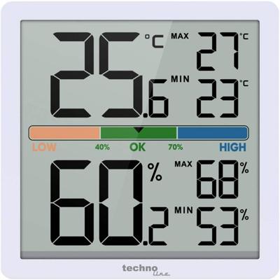 Techno Line Thermo-Hygrostation WS9472 Thermo- en hygrometer