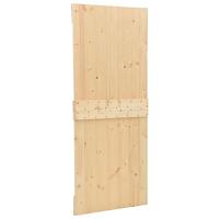 Deur 80x210 cm massief grenenhout - thumbnail