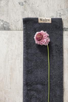 Walra gastendoek soft cotton antraciet 30x50 cm set van 2 Walra gastendoek soft cotton antraciet 30x50 cm set van 2