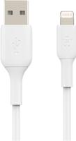 Kabel USB naar Lightning Belkin CAA001BT1MWH Wit 1 m - thumbnail