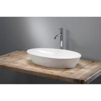 Beaux Vannes opzetwastafel ovaal 60,5x36x12 cm z/overloop - thumbnail