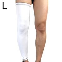 Outdoor basketbal badminton sport knie pad paardrijden Running Gear lange ademende bescherming benen panty maat: L - thumbnail
