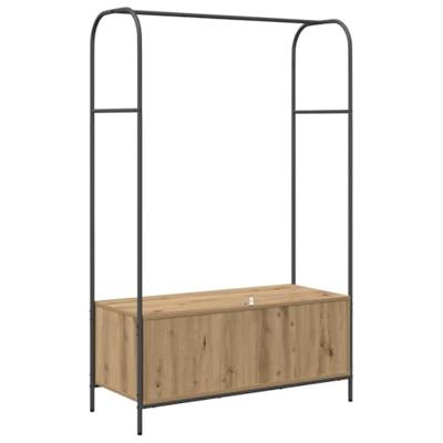 Kledingrek Bruin Eiken 100 x 44 x 160 cm Bewerkt hout