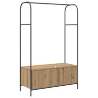 Kledingrek Bruin Eiken 100 x 44 x 160 cm Bewerkt hout - thumbnail