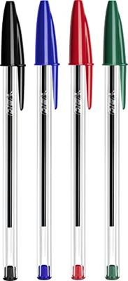 Balpen bic cristal m 10st zwart