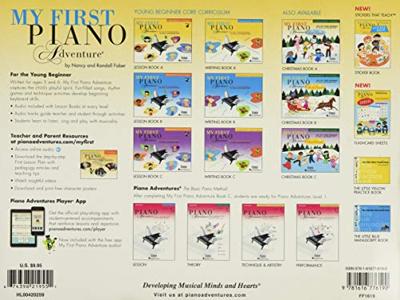 Hal Leonard My First Piano Adventure Lesson Book A boek met audio-online - thumbnail