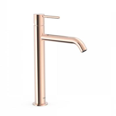 Wastafelmengkraan Tres Study Exclusive 30,4 cm 1-Hendel Rond Rosé Goud Tres