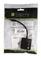 Techly IDATA HDMI-VGA4 HDMI C VGA Zwart kabeladapter/verloopstukje - thumbnail