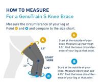 Genutrain S Kniebandage Titan Links T2 - thumbnail