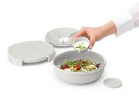 Brabantia saladebak 1,3L Light Grey - thumbnail