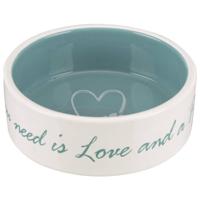 Voerbak voor honden Trixie Pet's Home Blauw Crème Ø 12 cm 300 ml - thumbnail