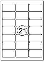 Etiket quantore 63.5x38.1mm 315st - thumbnail