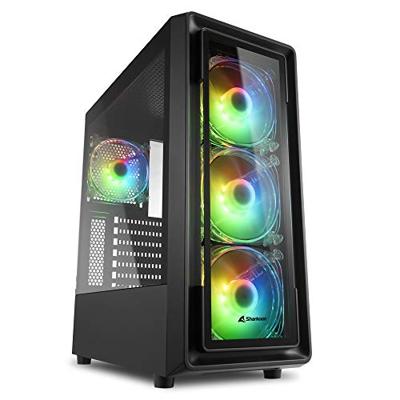Sharkoon TK4 RGB midi tower behuizing Sharkoon TK4 RGB midi tower behuizing