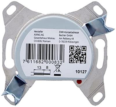 Axing BSD 963-11N Antennedoos TV, FM, Data Inbouw (in muur) Contactdoos