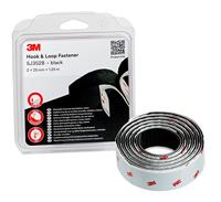 3M SJ352B Klittenband Om vast te plakken (l x b) 1.25 m x 25 mm Zwart 1 stuk(s) - thumbnail