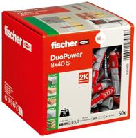 Fischer 535460 DUOPOWER 8x40 S LD 2-componenten plug 40 mm 8 mm 50 stuk(s) - thumbnail
