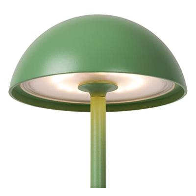 Lucide JOY - Oplaadbare Tafellamp Binnen/Buiten - Accu/Batterij - Ø 12 cm - LED Dimb. - 1x1,5W 3000K - IP54 - Groen Lucide JOY - Oplaadbare Tafellamp Binnen/Buiten - Accu/Batterij - Ø 12 cm - LED Dimb. - 1x1,5W 3000K - IP54 - Groen