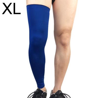 Professionele outdoor sport basketbal voetbal knie pads warme compressie beenbeschermers grootte: XL
