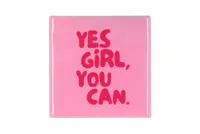 Tegeltje Girl 10x10x1cm - thumbnail