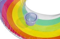 Bestway Opblaasbaar Rad met Handgrepen en Rugleuning 186x116 cm Strand en Zwembad 43648 - thumbnail