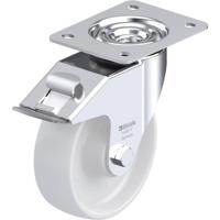 Blickle LE-PO 150R-FI Zwenkwiel met rem Wieldiameter: 150 mm Draagvermogen (max.): 300 kg 1 stuk(s) - thumbnail