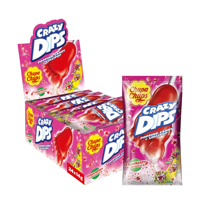 Chupa Chups Chupa crazy dips strawberry (24x 14gr) - thumbnail