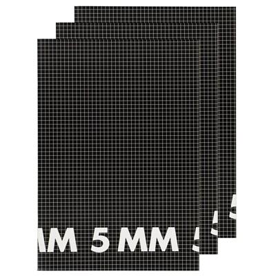 HEMA Schriften A4 - Geruit 5 Mm - 3 Stuks