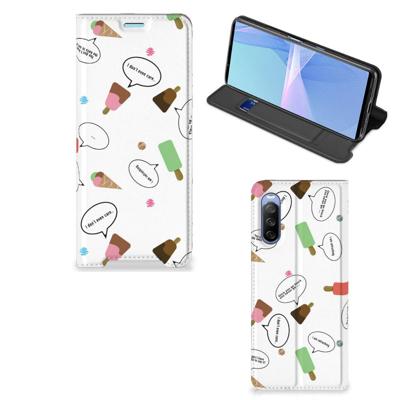 Sony Xperia 10 III | Flip Style Cover | IJsjes Sony Xperia 10 III | Flip Style Cover | IJsjes