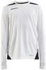 Craft 1908233 Pro Control Impact LS Tee Jr - White/Black - 146/152