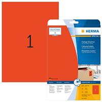 HERMA 4422 printeretiket Rood Zelfklevend printerlabel - thumbnail