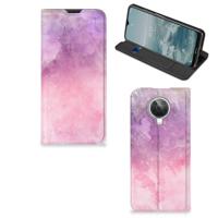 Bookcase Nokia G10 | G20 Pink Purple Paint - thumbnail