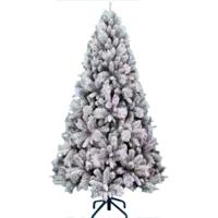 Kerstboom Home ESPRIT Groen PVC Metaal Besneeuwd 116 x 116 x 180 cm - thumbnail