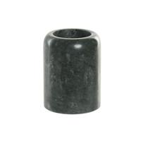 Tandenborstelhouder Home ESPRIT Groen Marmer 7,5 x 7,5 x 10 cm - thumbnail