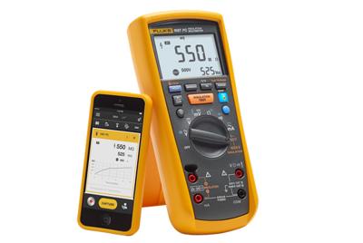 Fluke 1587 FC Isolatiemeter 50 V, 100 V, 250 V, 500 V, 1000 V 2 GΩ Fluke 1587 FC Isolatiemeter 50 V, 100 V, 250 V, 500 V, 1000 V 2 GΩ