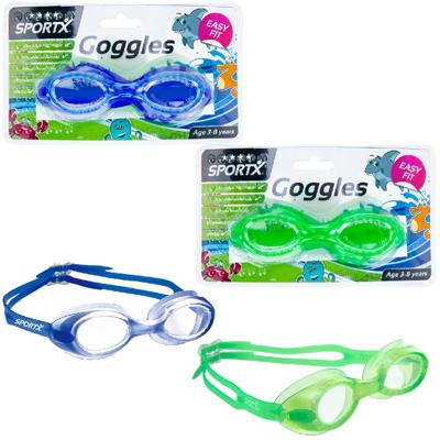 SportX kinder chloorbril groen