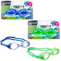 SportX kinder chloorbril groen - thumbnail