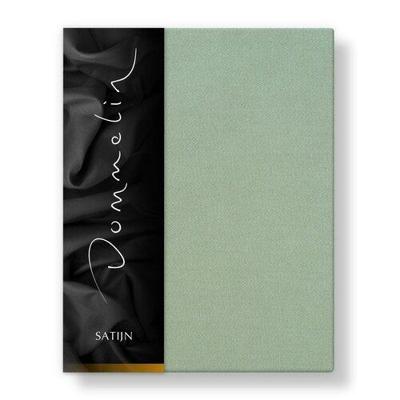 Dommelin Dommelin Laken Uni Satijn 300TC 551 Spargroen 200x270 cm