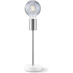 Home sweet home tafellamp Cava Marble - marmer/mat staal Home sweet home tafellamp Cava Marble - marmer/mat staal