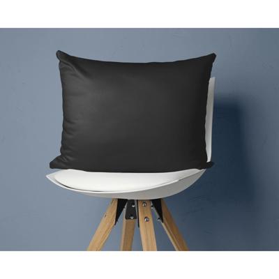 Primaviera Deluxe - Set van 2 Kussenslopen Katoen-Satijn - Zwart - 60 x 70