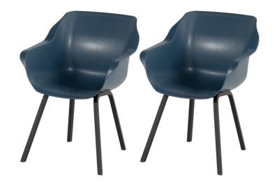 Hartman Sophie Element armchair steel blue carbon black