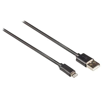 Nedis Lightning Kabel | Apple Lightning 8- Pins naar USB-A Male | 1 m | 1 stuks - CCGB39300BK10 CCGB39300BK10 - thumbnail